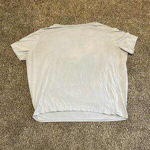 Light blue lululemon tee shirt!